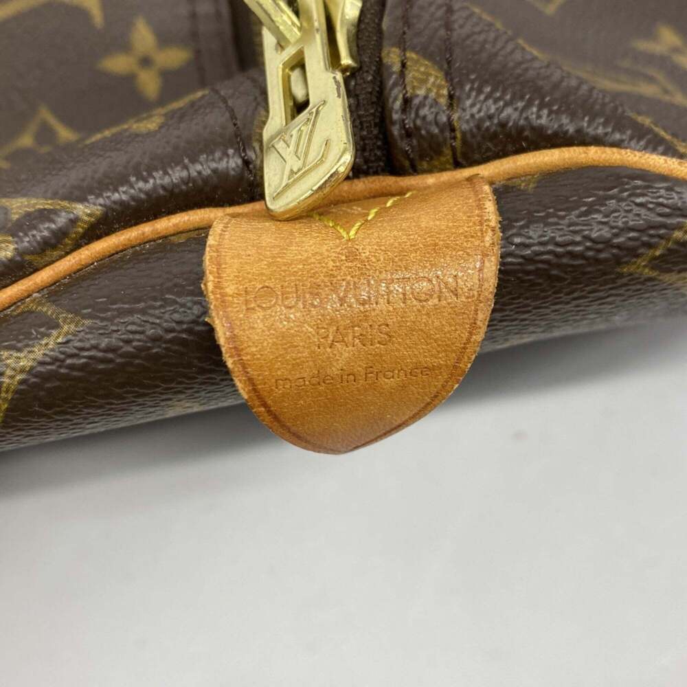 LOUIS VUITTON Brown Monogram Keepall 55 Boston Bag - Picture 5 of 11